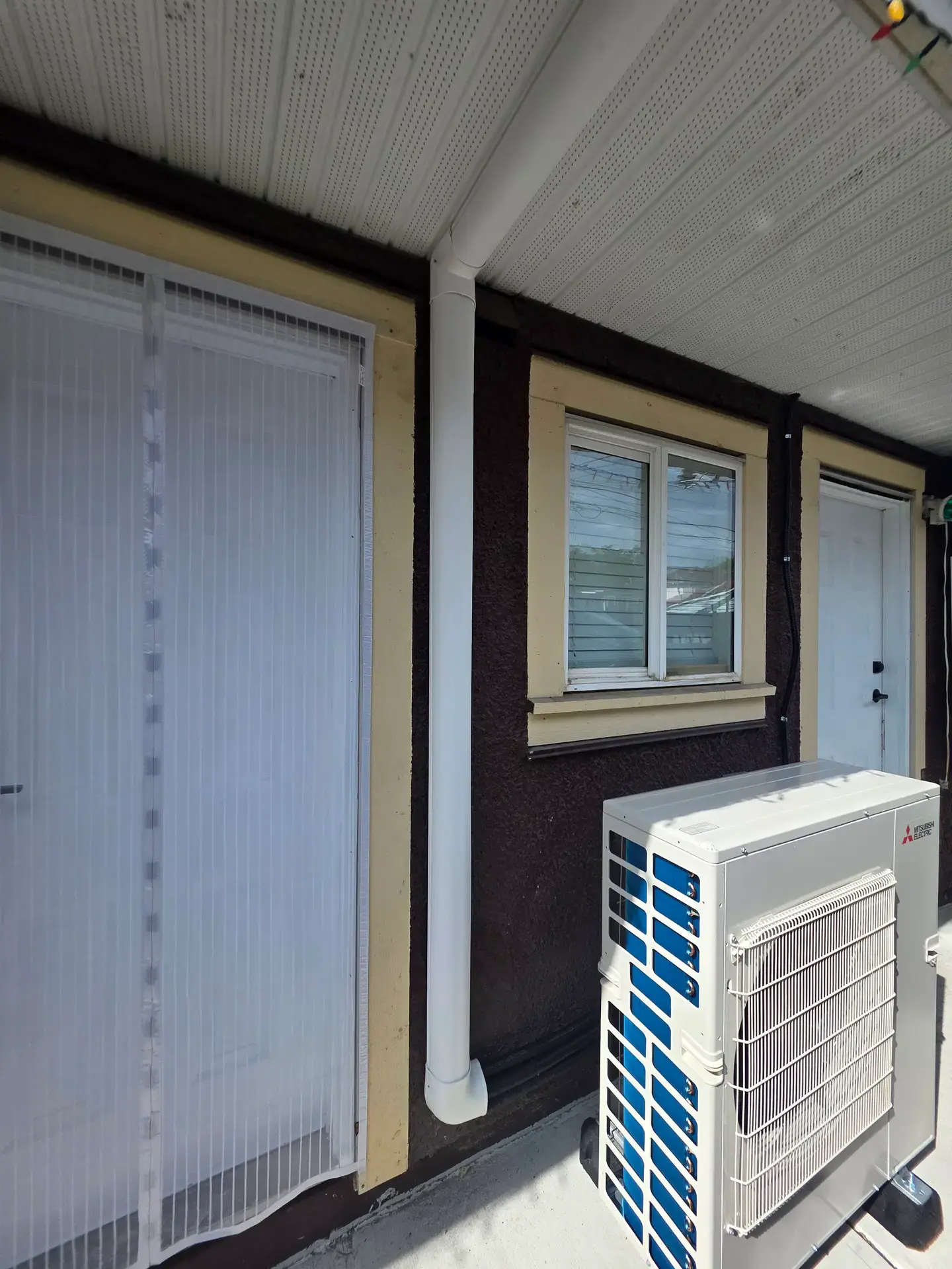 Mitsubishi Outdoor Unit Install